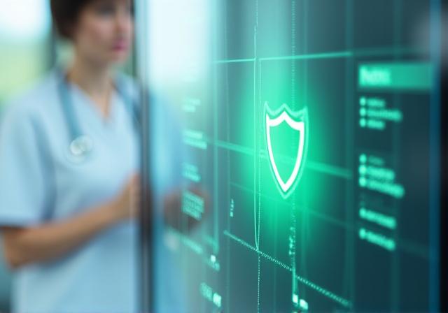 Secure data and digital wellness concept